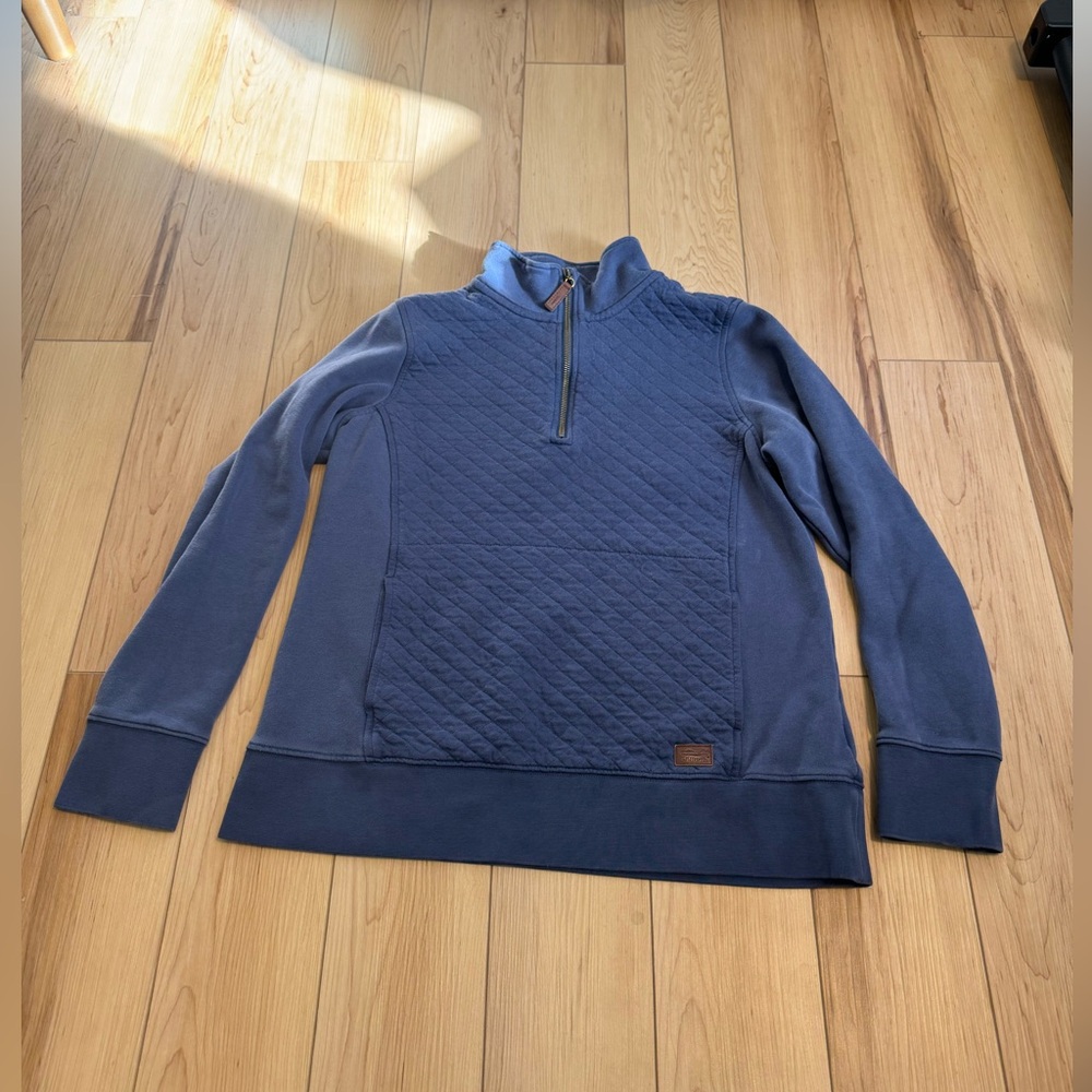 LL Bean Women's Quilted Quarter-Zip Pullover